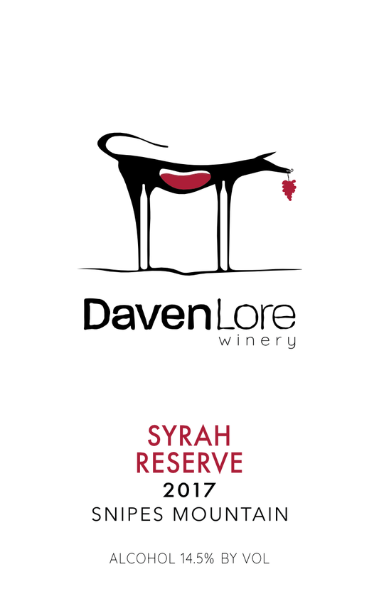 2017 Reserve Syrah